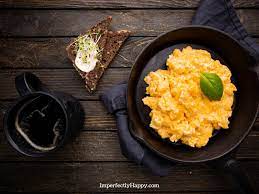 Slice the eggs in half and scoop out the yolks into a bowl, mix the yolks with other ingredients, and spoon the mixture back into each egg half for a tasty treat. How To Use Powdered Eggs The Imperfectly Happy Home