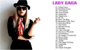 Lady Gaga Greatest Songs Collection Lady Gaga Nonstop Hits Youtube