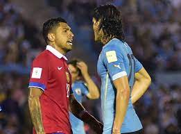 Emociones, trifulcas y angustia marcaron el choque ante uruguay. El Chileno Gonzalo Jara Recordo El Incidente Del Dedo Con Cavani Son Picardias