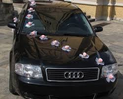 Image result for svatební  výzdoba auta