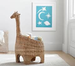 The latest tweets from pottery barn (@potterybarn). Giraffe Shaped Wicker Basket Nursery Storage Pottery Barn Kids