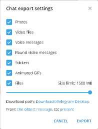 Telegram is a chat application with a focus on speed and safety, it's very fast, simple and free to use. How To Save All Files Links From A Telegram Chat Channel Super User