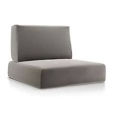 Sunbrella outdoor chaise cushions with velcro backing pads tape. Outdoor Furniture Cushions Crate And Barrel