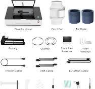 gweike cloud 50W CO2 Laser Cutter & Engraver with Rotary Pro II