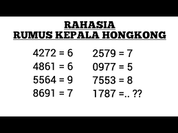 Rumus Kepala Hongkong Kunci Rumus Youtube