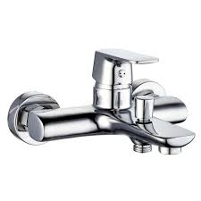 Mitigeur Mecanique De Baignoire Chrome Brillant Rousseau Dunedin Mitigeur Bain Douche Mitigeur Baignoire Et Baignoire