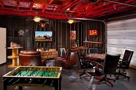 10 Garage Conversion Ideas To Improve Your Home Garage Game Rooms Man Cave Garage Man Cave Home Bar