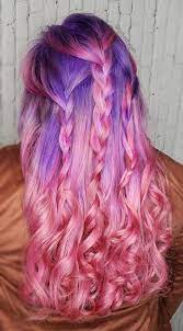 Light Purple And Pink Hair Pink Hair Long Hair Styles Hair