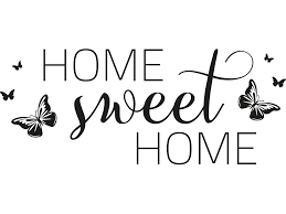 Wandtattoo Home Sweet Home Dekorativ In 2020 Wandtattoo Sweet Home Wandtattoos