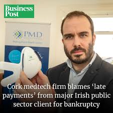 Cork-based medical devices firm PMD Solutions has filed for bankruptcy,  citing liquidity issues stemming from delayed payments from a major Irish  public sector body. Despite significant efforts to…
