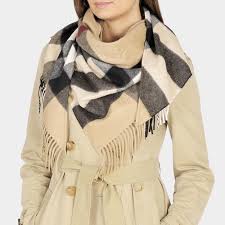 3.6 out of 5 stars 3. Burberry Half Mega Cashmere Bandana In Camel Cashmere Modesens