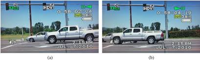 a) Vehicle in outside left-turn lane at onset of the left-turn green...