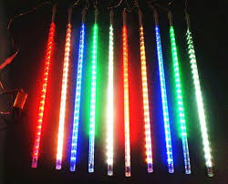 Christmas Decorative Multicolor Shower Rain Light Rain Lights Meteor Lights Light Decorations