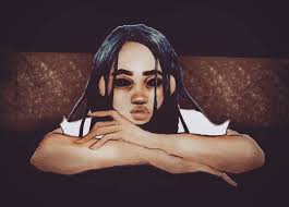 When We All Fall Asleep Where Do We Go Billieeilish Buryafriend Billieeilishfanart Fanart Celebrities Evilgi Evil Girl Billie Eilish Traditional Art
