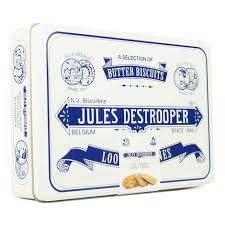 Grande Boite Retro De Biscuits Belges Assortis Biscuiterie Jules Destrooper