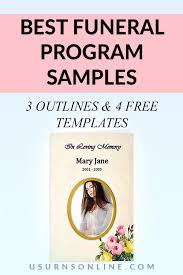 Check spelling or type a new query. Best Funeral Program Samples 3 Outlines 4 Free Templates Urns Online