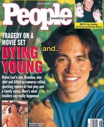 Brandon Lee and Eliza Hutton