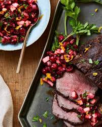 Beef tenderloin doesn't require much in the way of seasoning or spicing because the meat shines all by itself! Fresh Cranberry Relish Recipe For Beef Tenderloin Roast Tara Teaspoon