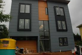 Modern exterior with solar panels. Exterior Siding Options House Exterior Modern House Exterior