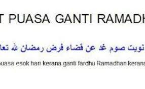 Menurut beliau, hadis ini hasan soheh). Doa Puasa Ganti Dan Sunat Kumpulan Doa