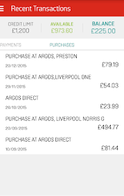 It offers money back on every purchase made when you use your credit call 0845 640 0701. My Argos Card Apprecs