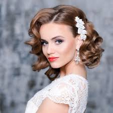 This wedding updos for medium hair can be most sought one ever. Wedding Hairstyles For Girls With Medium Hair Novocom Top