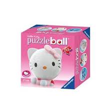 Rainbow magic ball cube 2 pack magic rainbow ball fidget sensory ball brain teasers games for puzzle bundle stress fidget toys for kids or adults 4.3 out of 5 stars 1,091 $11.99 $ 11. Puzzle Ball 3d Hello Kitty Puzzle Enfant 8 Ans Et Plus