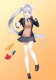 2 twitter gadis animasi seni anime animasi