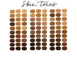 Skin Tones Procreate Color Palette For