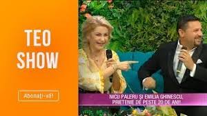 Maybe you would like to learn more about one of these? Teo Show 13 03 2019 Nicu Paleru Si Emilia Ghinescu Amintiri Amuzante Din Spectacole Youtube