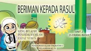 Imam kepada rasul rasul allah (iswan rahman). Pendidikan Islam Tingkatan 3 Beriman Kepada Rasul Unit 2 25 Orang Rasul Youtube