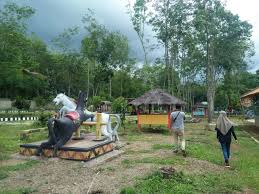 Umbul kapuk | wisata tubaba. Bangunan Taman Anak Anak Wisata Bambu Kuning Terhambat Kerna Covid 19 Gerbang Sumatera