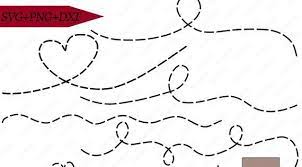 Dotted Line Svg Dotted Line Doodles Set Png Svg Dxf Digital Download Dotted Line Clipart Dashed Line Svg Doodle Line Svg Download Line Doodles Doodles Line Clipart