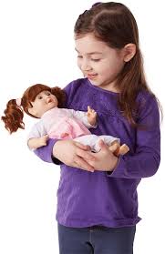 Amazon Com Melissa Doug Mine To Love Brianna 12 Inch Soft Body Baby Doll With Hair And Outfit Melissa Doug 4883 Everything Else