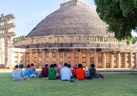 Sanchi is the place where emperor ashoka had a big stupa build after his conversion to buddhism. Buddhist Monuments At Sanchi World Heritage Journeys Buddha