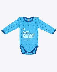 Download Baby Bodysuit Mockup In Apparel Mockups On Yellow Images Object Mockups