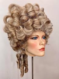 Marie Antoinette Wig // Rococo Wig // Historical Wig // Baroque // Carnival  // Mardi Gras Curly Wig Blonde