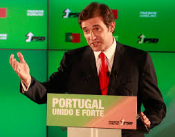 El partido de antónio costa atrae también el voto del centrista psd, que acelerará el relevo de su líder passos coelho. Caras Pedro Passos Coelho Foi Eleito Para O Cargo De Primeiro Ministro