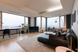 Bright Modern River View Coex Gangnam Apartments For Rent In Gangnam Gu Seoul South Korea Home Living Room Decor Apartment Apartment Design