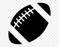 Free football clipart black and white. Football Black And White Football Clipart Black And American Football Vector Free Transparent Png Clipart Images Download