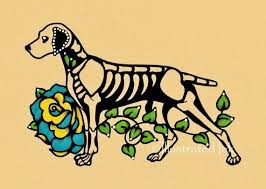 Day Of The Dead Weimaraner Dog Dia De Los Muertos Art Print 5 Etsy Dia De Los Muertos Art Art Weimaraner