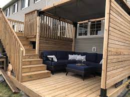 64 Inspire Patio Deck Design Ideas You Must Try This Season Patio Deck Designs Patio Design Deck With Pergola