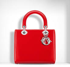 Dior Red Patent Lady Dior Bag Dior Lady Dior Bag Bags