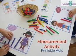 I love teaching nonstandard measurement! Measurement Maths Centre Activities Learning 4 Kids