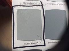 Behr lagoon blue paint just painted by guest bedroom in this color. Need A Behr Gray Paint