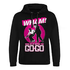 C (palm mute) jitterbug 4x. Kapuzenpullover Hoodie Wake Me Up Before You Gogo Schwarz Attitude D