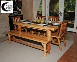 cedar works l 509 kitchen table set by