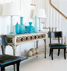 All White Foyer Turquoise Room Turquoise Decor Home Decor