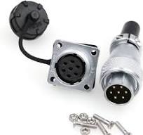 Amazon.com: ZBLZGP WS20 7Pin 10A Metal Electronic Connector ...