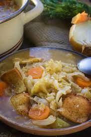 Sauerkraut Soup Gourmandelle Recipe Sauerkraut Soup Vegetarian Recipes Easy Vegetarian Recipes Easy Quick
